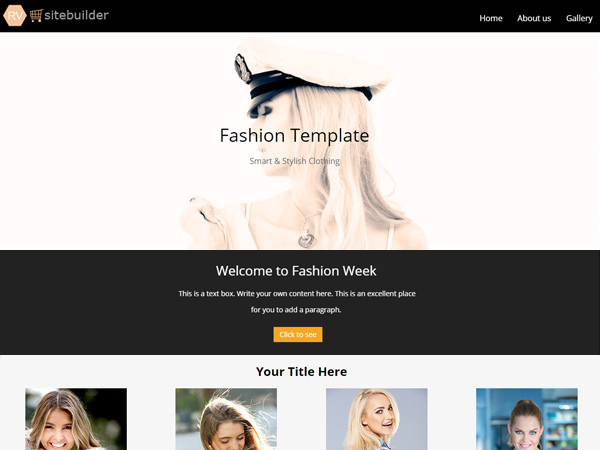 
Perfect templates for any kind of website