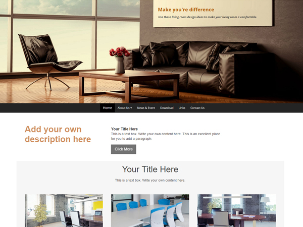 
Perfect templates for any kind of website