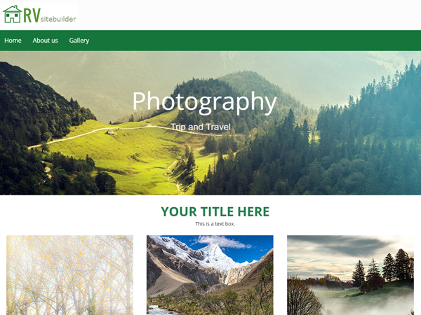 
Perfect templates for any kind of website